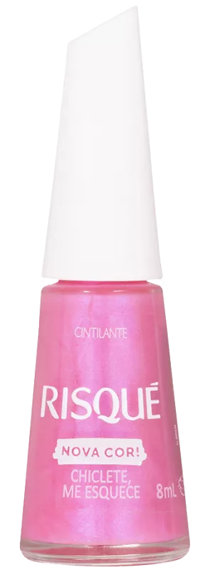 Risque Blister Nail Polish Chiclete, Me Esquece 8ml