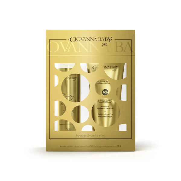 Body Kit + Gold Body Lotion + Body Splash Giovanna Baby