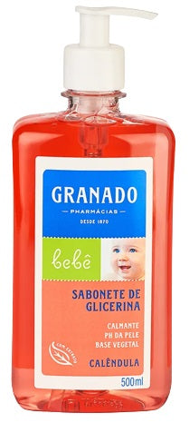 Sabonete Líquido de Glicerina Granado Bebê Calêndula - 500ml