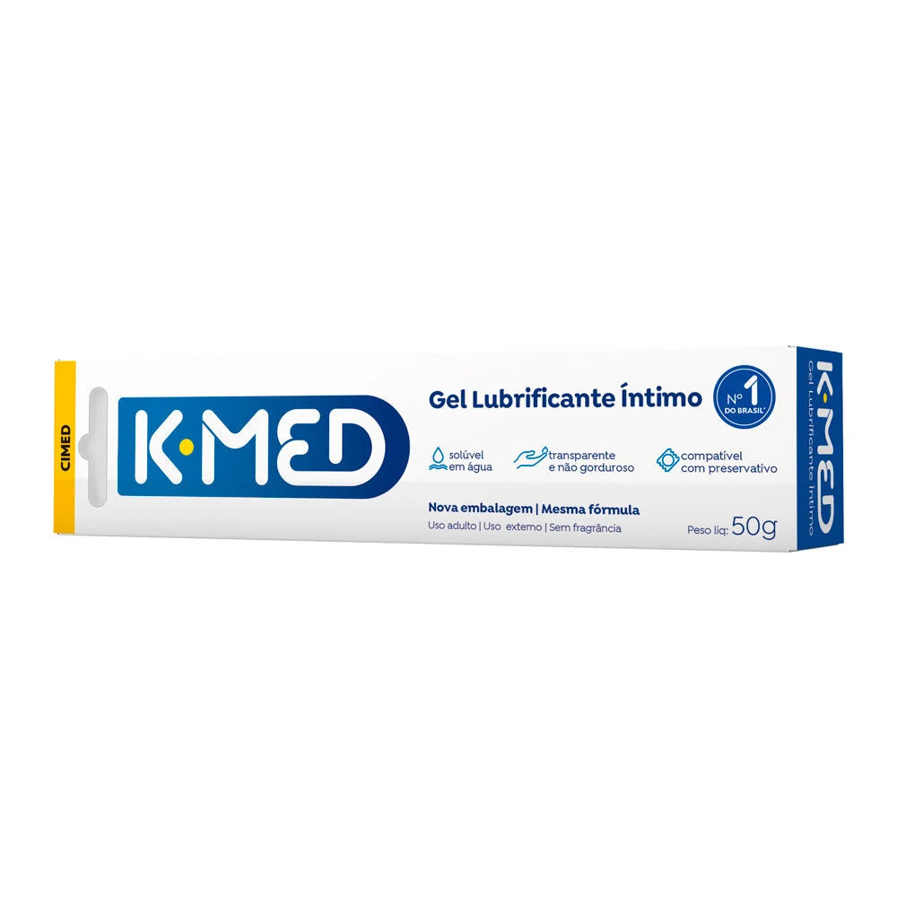 Gel Lubrificante Íntimo K-Med com 50g K-Med 50g