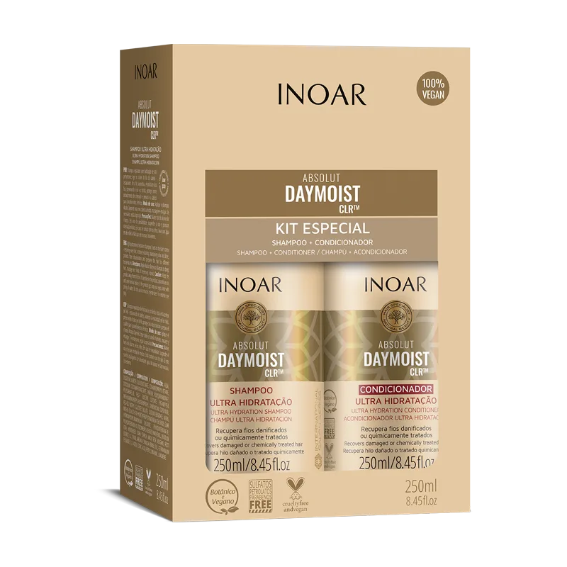 Kit Inoar Absolut DayMoist CLR - 250ml