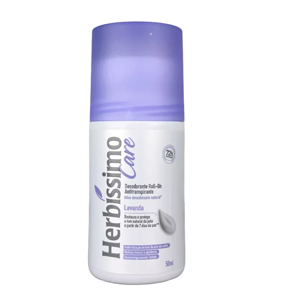 HERBISSIMO ROLL-ON DEODORANT 50ML CARE LAVENDER