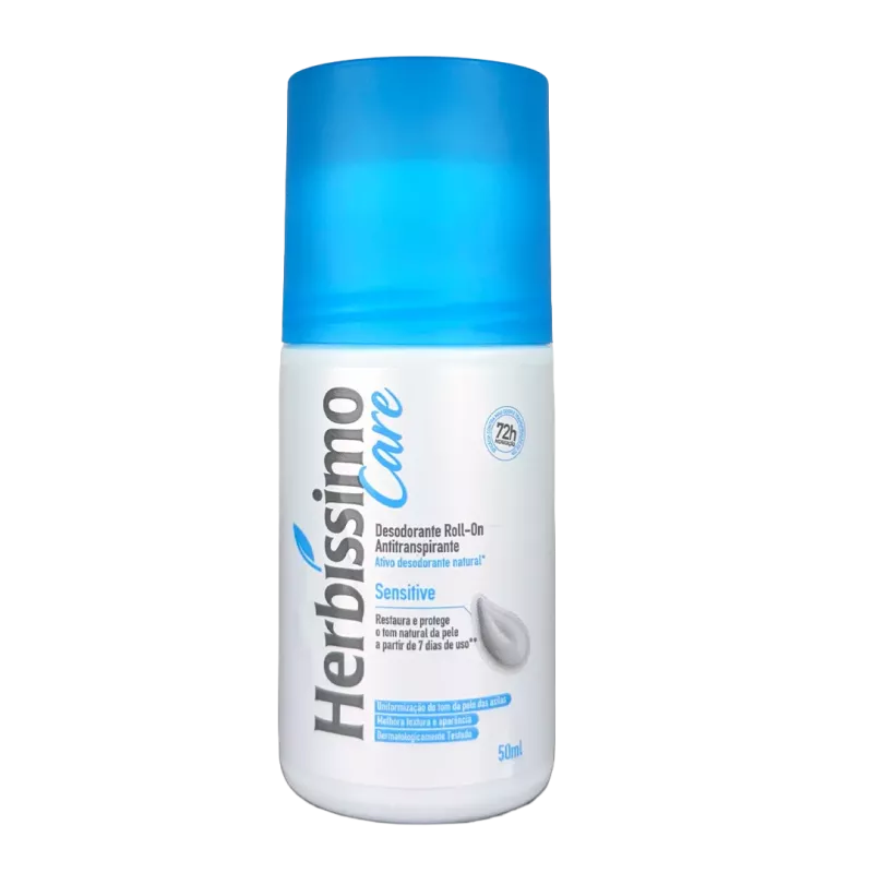 HERBISSIMO ROLL-ON DEODORANT 50ML CARE SENSITIVE