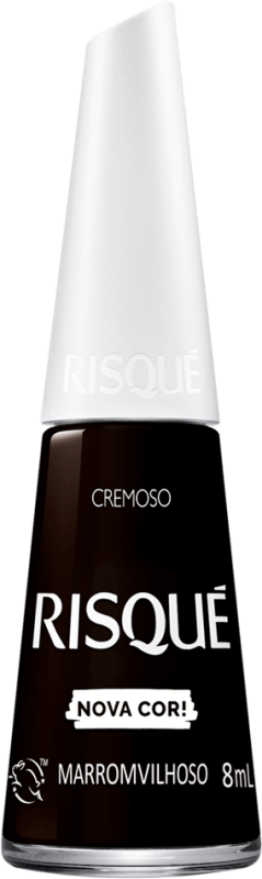 Risque Commercial Nail Polish 8ml Creamy Brown