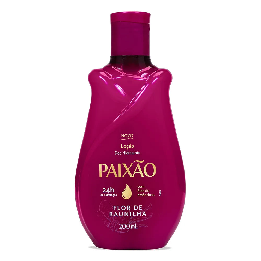 Paixão Vanilla Flower Moisturizing Lotion 200ml