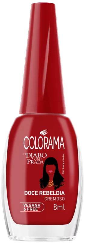 Colorama Diabo Veste Prada Nail Polish 8ml Doce Rebeldia