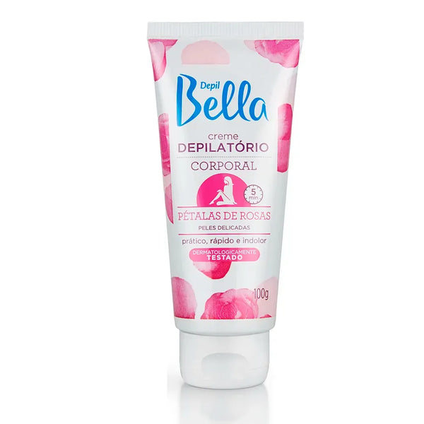 Depil Bella Rose Petal Body Hair Removal Cream - 100g
