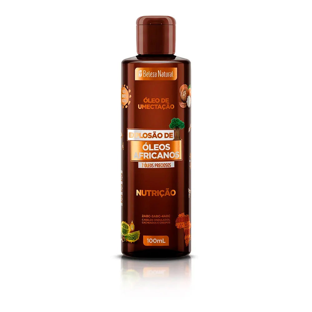Óleo De Umectação Beleza Natural Explosão de Óleos Africanos 100ml