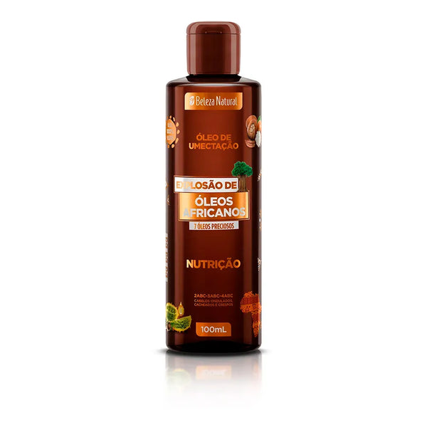 Óleo De Umectação Beleza Natural Explosão de Óleos Africanos 100ml