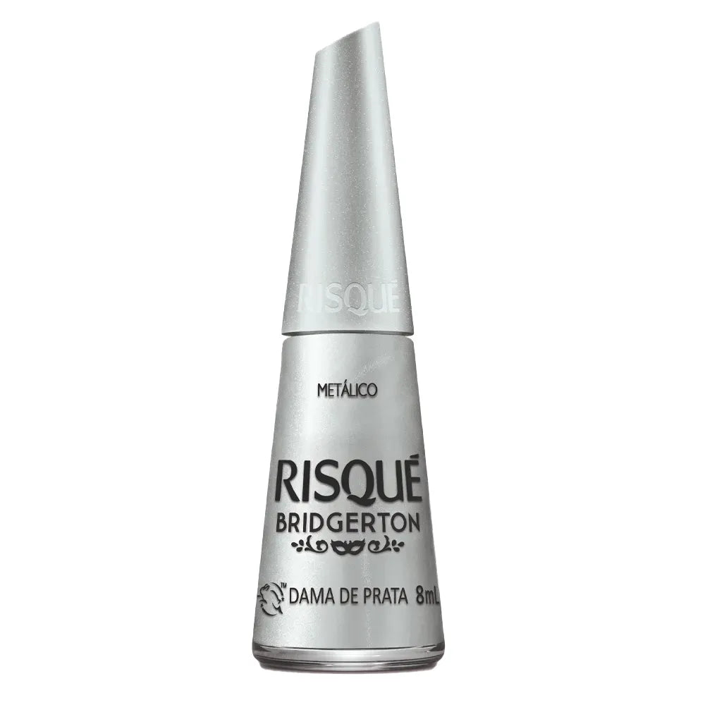 Risqué Bridgerton Silver Lady Metallic Nail Polish