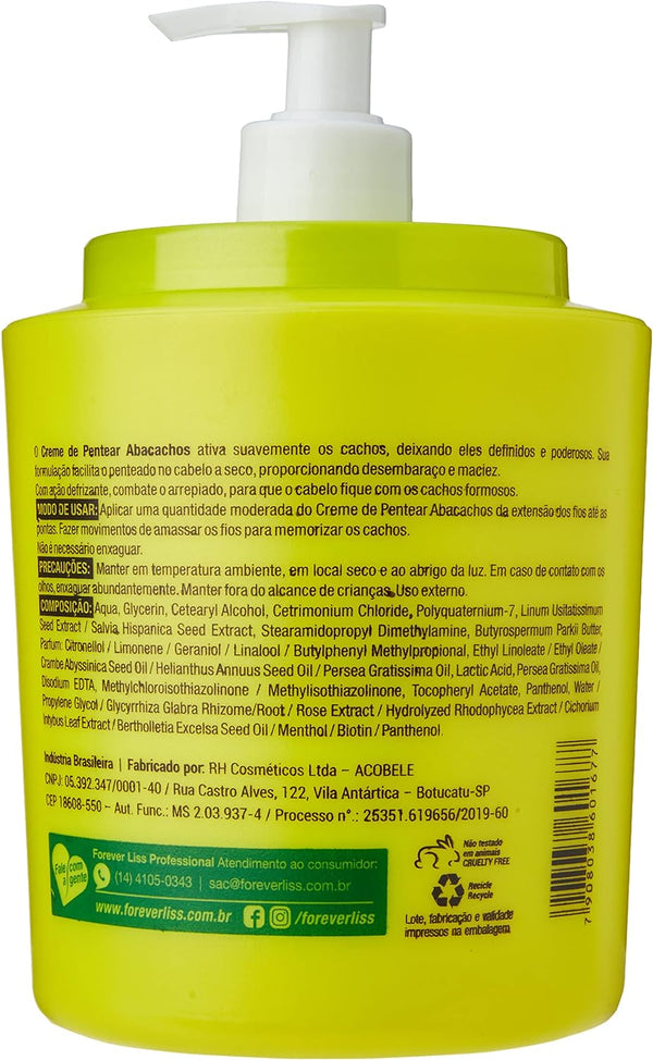 Forever Abacachos Creme de Pentear 950G - Forever Liss
