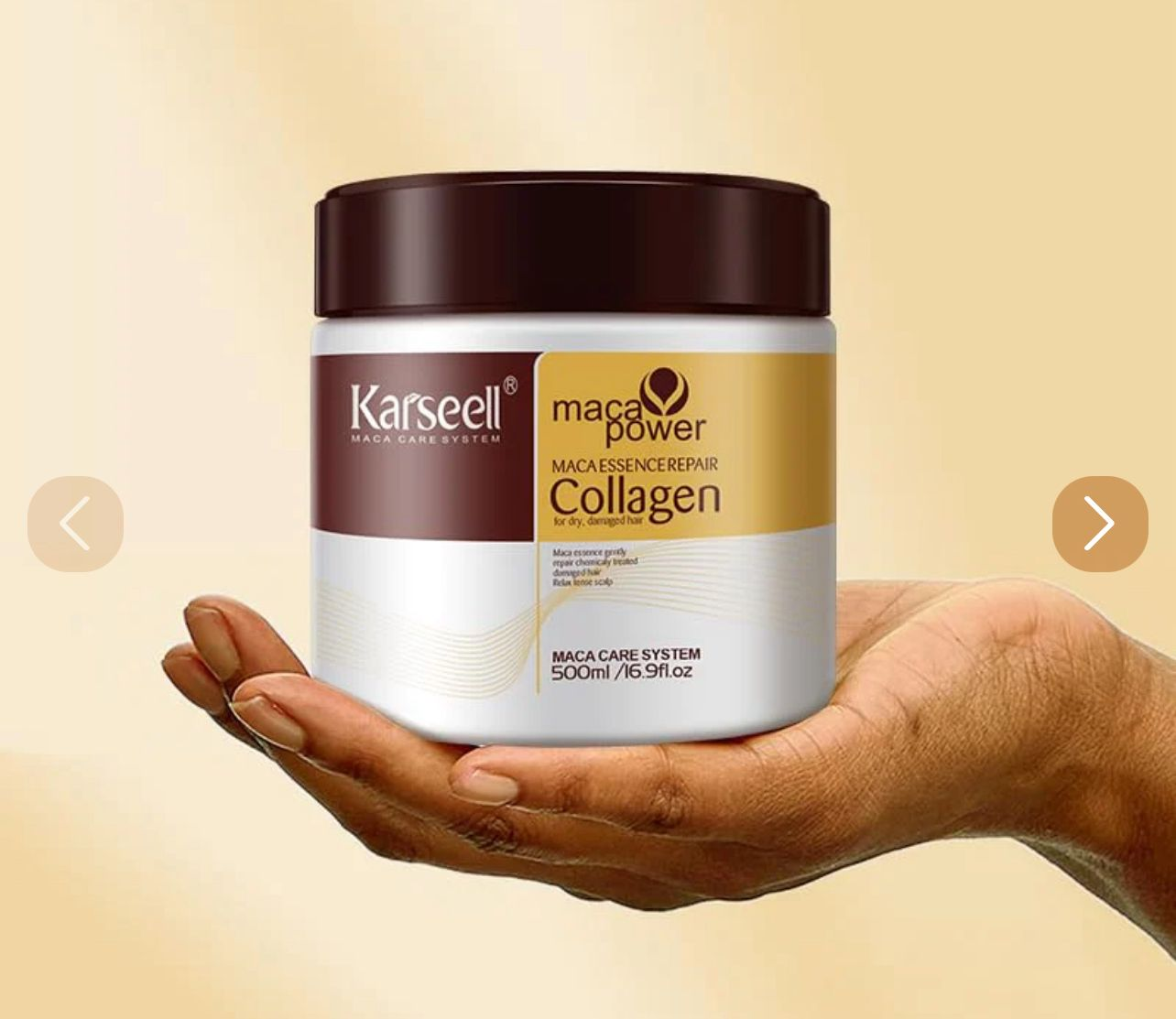 Karseell Collagen Hair Treatment Deep Repair Máscara 500ml