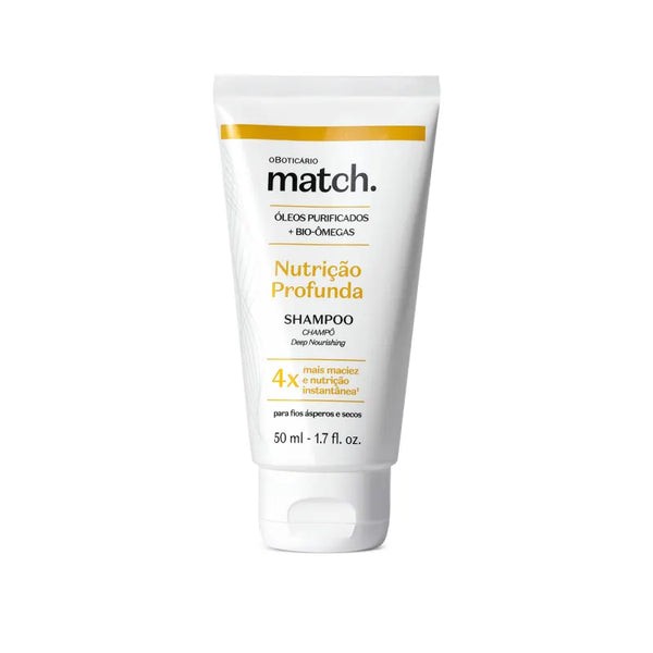 Match Shampoo Nutrição Profunda, 50ml