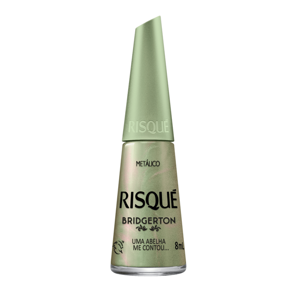 Esmalte Metálico Risqué Bridgerton Uma Abelha Me Contou 8ml