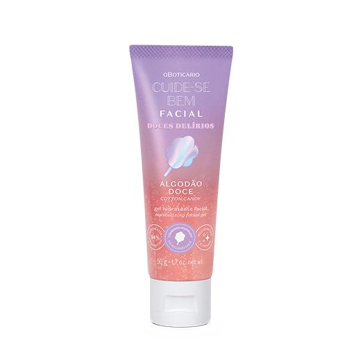 Cuide-se Bem Doces Delírios Facial Moisturizing Gel, 50g