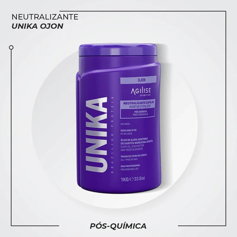 Agilise Cosméticos Unika Ojon - Hair Neutralising Cream - 1L