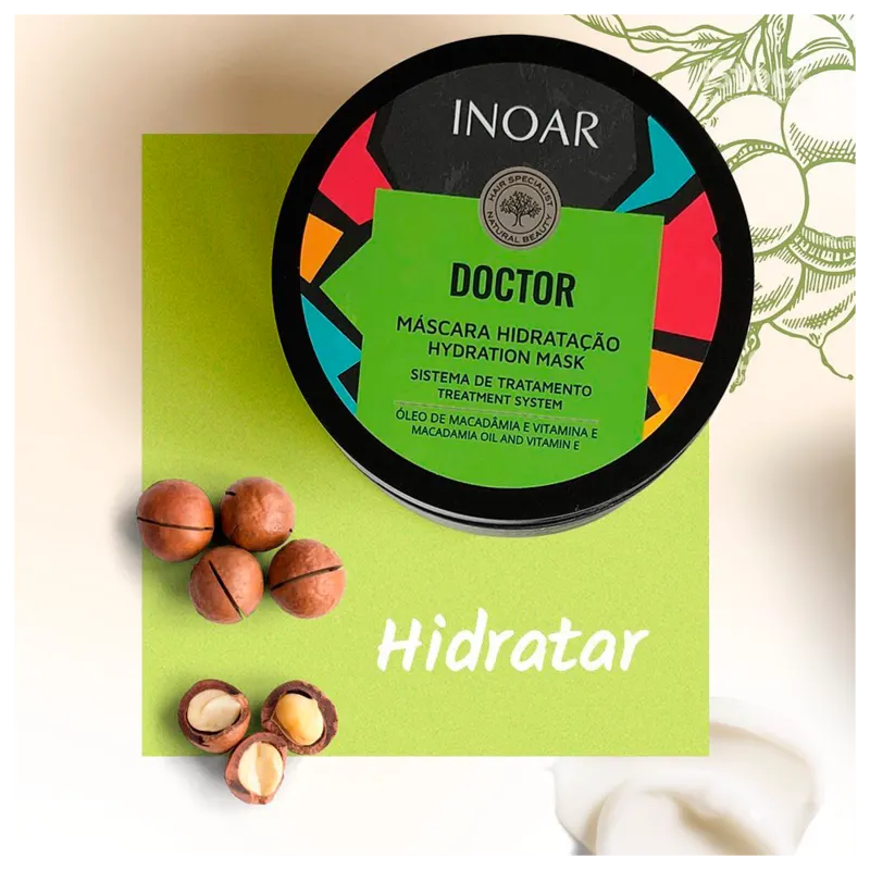 Inoar Doctor Moisturising Mask - 250g