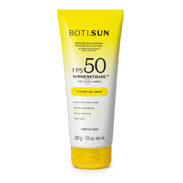 Boti. Sun Body Gel Cream Sunblock SPF50 200g