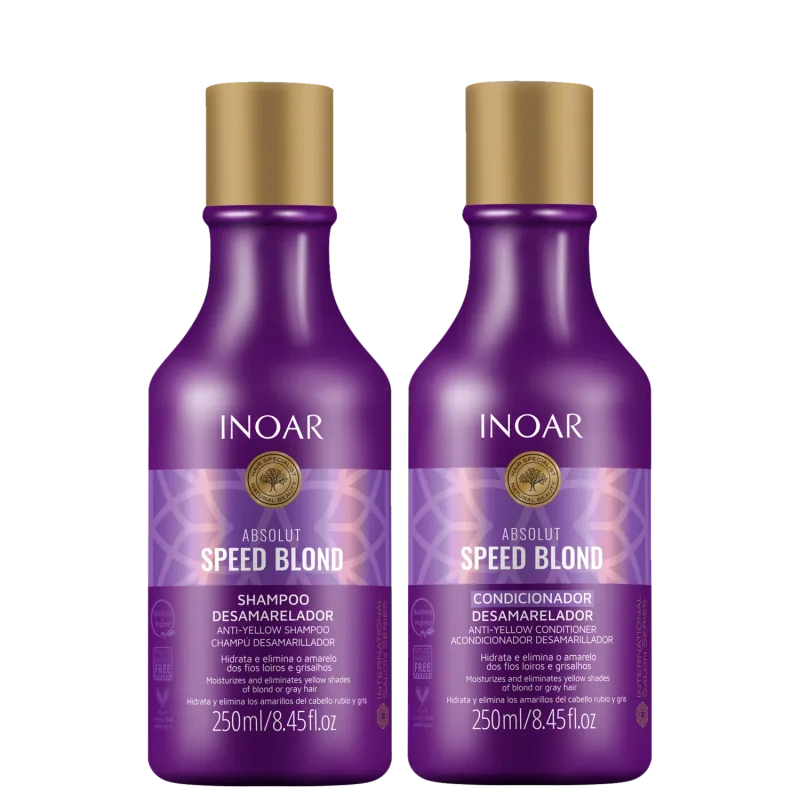 Inoar Kit Absolut Speed Blond - 250ml