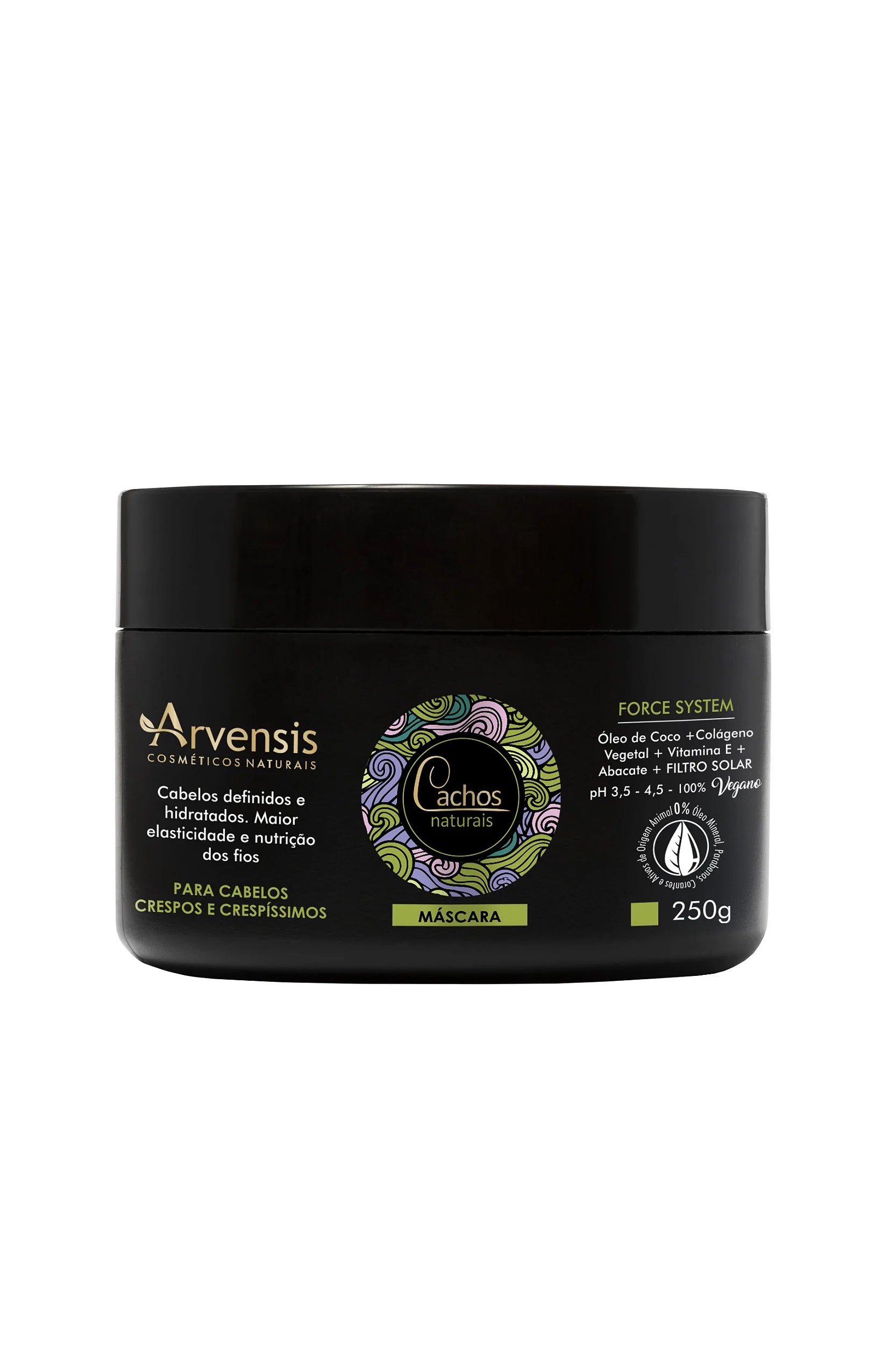 Hair Mask Natural Curls Coily and Kinky Hair Arvensis - 250g