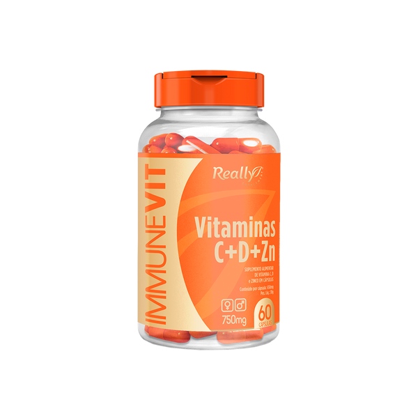 IMUNIVIT REALLY SUPLEMENTO EM CAPSULAS PARA IMUNIDADE DE A & Z