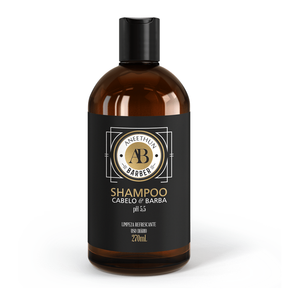 Shampoo Cabelo e Barba Barber 270ml