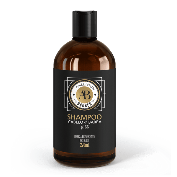Shampoo Cabelo e Barba Barber 270ml