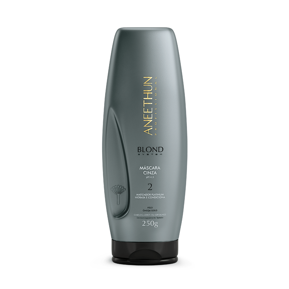 Máscara Cinza Blond System 250g