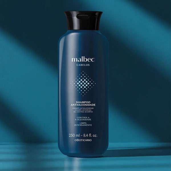 Malbec Club Shampoo for Oily Hair, 250ml
