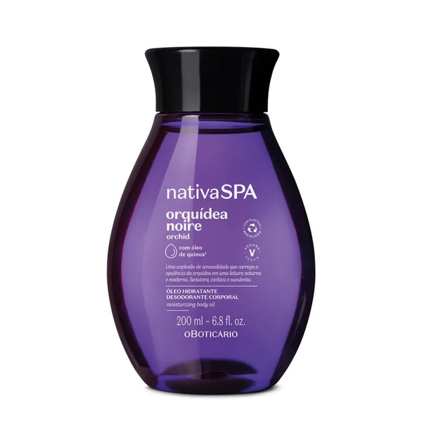 Nativa SPA Glorious Bath Oil, Black Orchid, 200ml