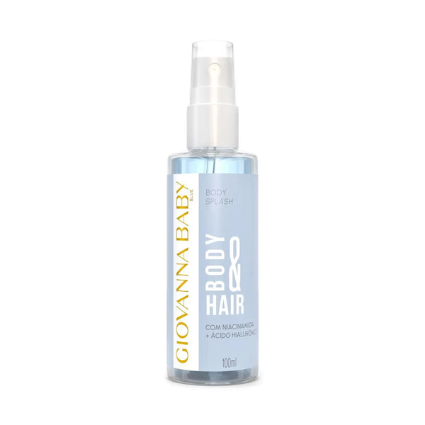 Giovanna Baby Blue Mini Body Splash for Body and Hair, 100ml