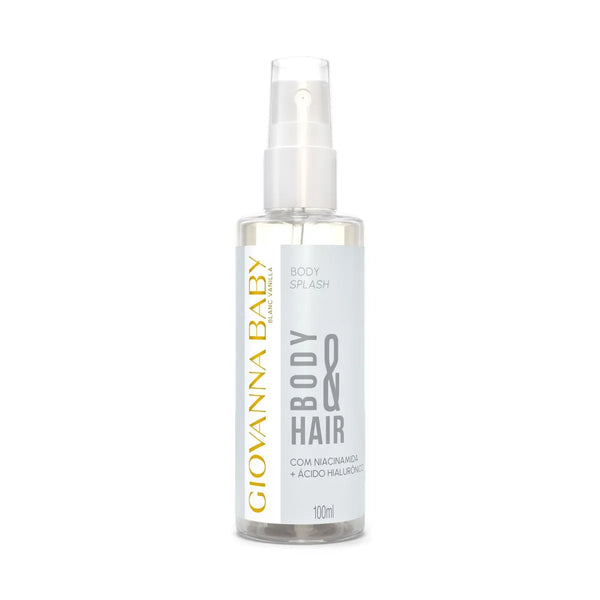 Mini Body Splash for Body and Hair Giovanna Baby Blanc Vanilla 100ml