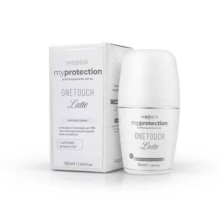 Desodorante Antitranspirante Roll-on One Touch Latte 50ml - Wepink