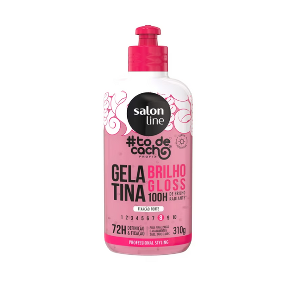 Gelatin Gloss Intense Shine #todecacho Professional Styling 310g