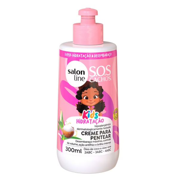SOS Cachos Kids Hidratação Leave-in - Salon Line 300ml
