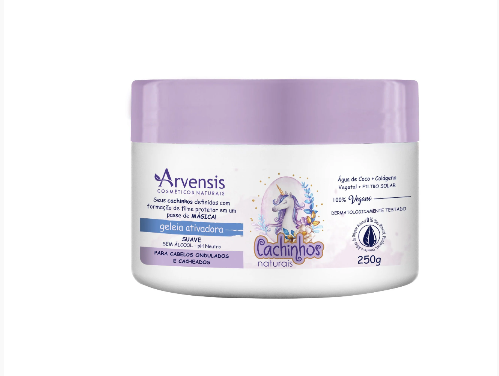 GELEIA ATIVADORA CACHINHOS SUAVE ARVENSIS 250 G