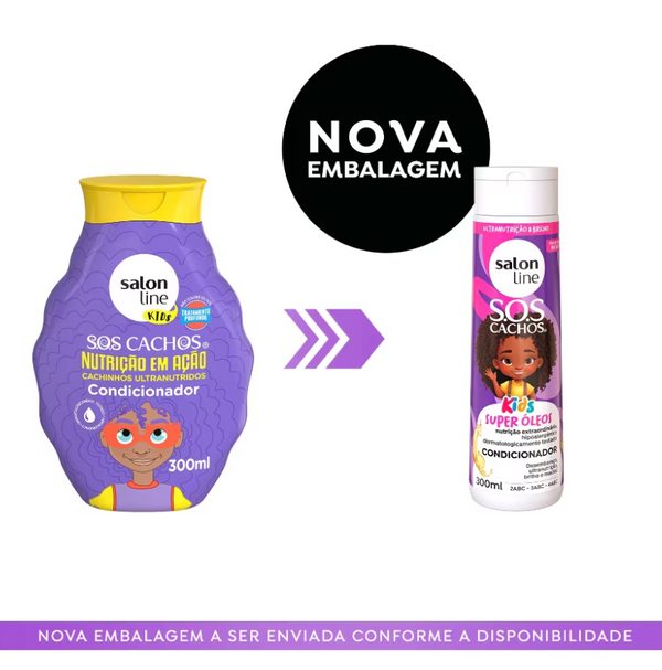 SOS Curls Kids Super Oils Conditioner 300ml
