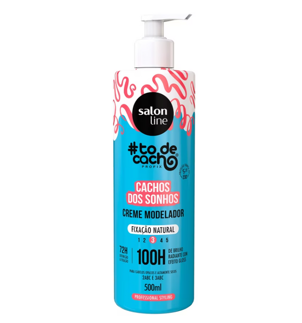Creme Modelador Natural #todecacho Cachos dos Sonhos 500ml