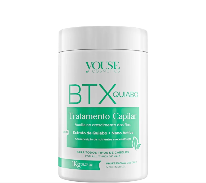 Btx de Quiabo Riam Youse Sem Formol Tratamento Capilar 1kg