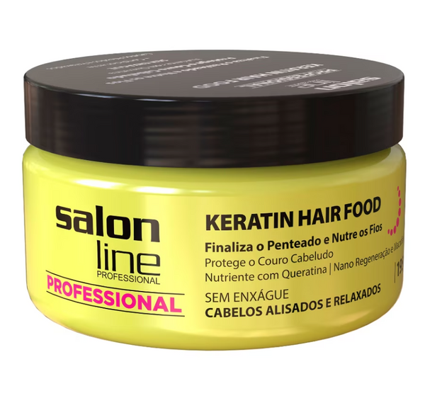 Pomada Keratin Hair Food Nutrition - Salon Line - 195g