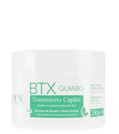 Btx De Quiabo Youse Realinhamento Capilar 250g - Youse Cosmetics