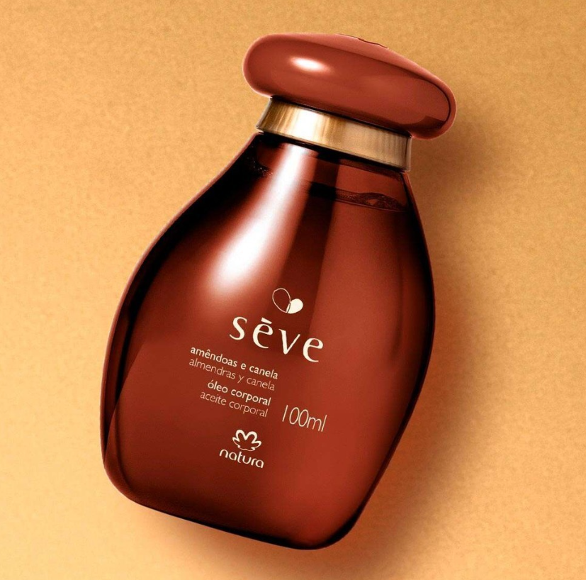 Óleo Corporal Seve Amêndoas e Canela - 100ml