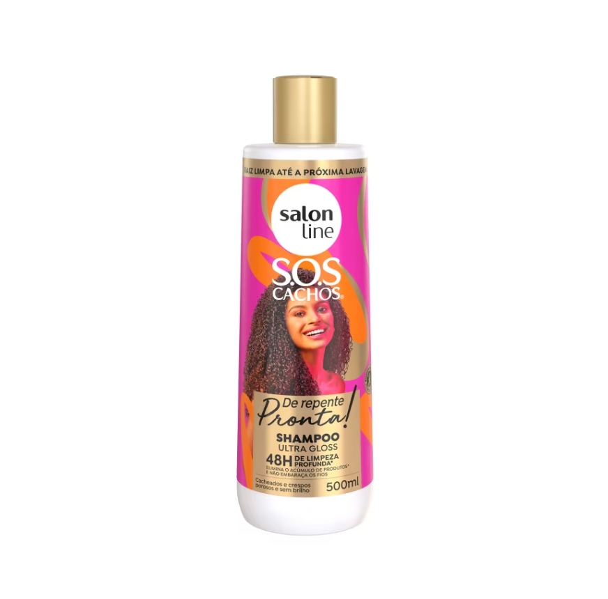 Shampoo SOS Cachos De Repente Pronta 500ml