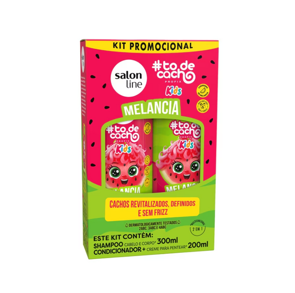 Watermelon Shampoo and Conditioner Kit #todecacho Kids
