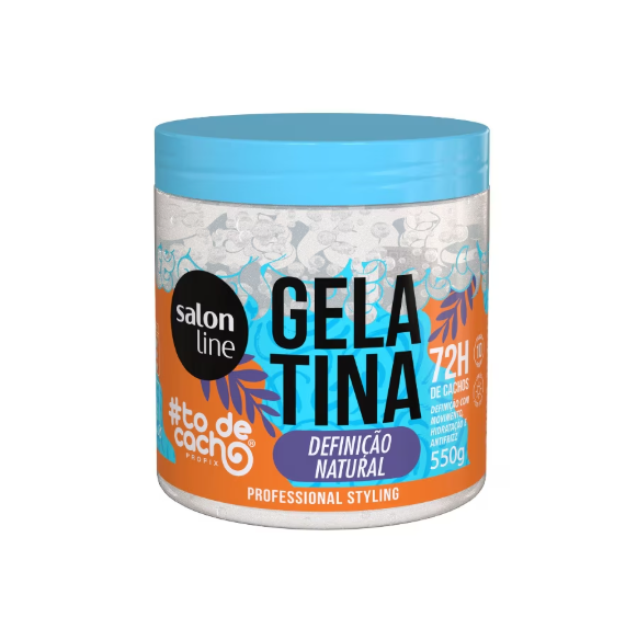 Gelatina #todecacho Definição Natural 550g