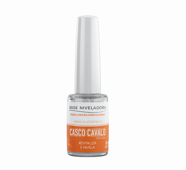 Casco de cavalo Leveling Base 8 ml Revitaliza e Nivela Argan e Vitamina E