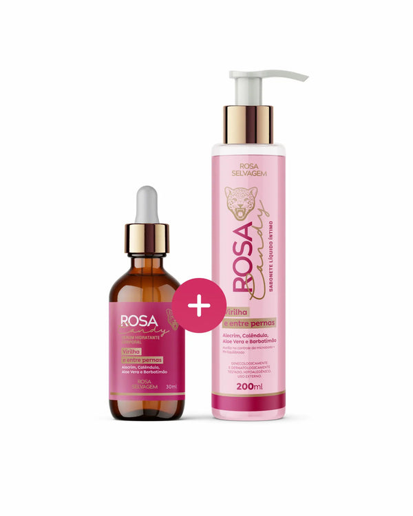 KIT COMPLETO - ROSA CANDY CLAREAMENTO ÍNTIMO