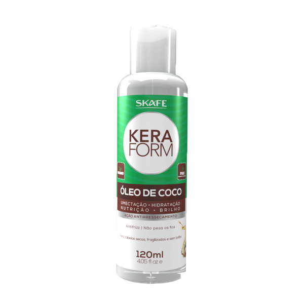Óleo de Coco Vegano Keraform 120ml