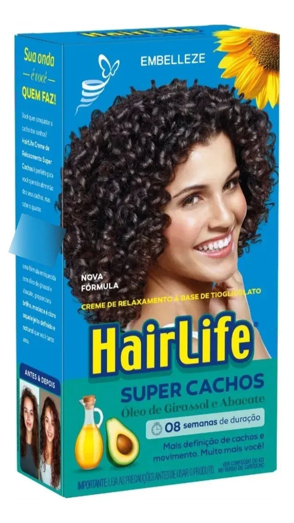 Hair Life Relaxamento de Cachos - 180g Super Curls