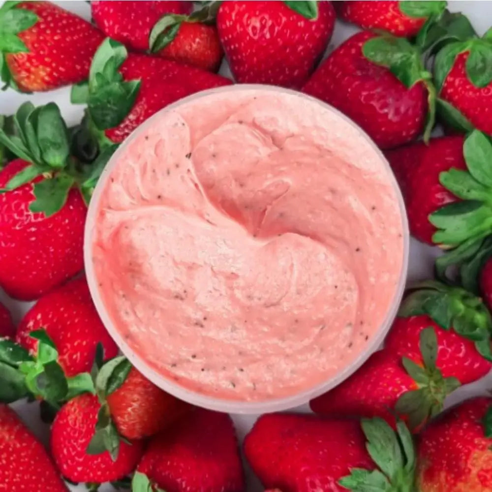 Strawberry Facial and Body Scrub Cream by Labotrat 300g